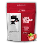 Whey Protein Max Titanium Chocolate Mass 17500 - 3Kg Morango