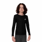 Camiseta Muvin Manga Longa Dry Basic LS FPS50 - Infantil PRETO