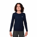 Camiseta Muvin Manga Longa Dry Basic LS FPS50 - Infantil AZUL ESCURO