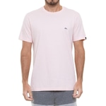 Camiseta Quiksilver M/C Embroidery - Masculina ROSA CLARO