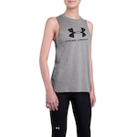 Camiseta Regata Under Armour Live Graphic Tank - Feminina CINZA