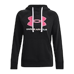 Blusão de Moletom com Capuz Under Armour Rival Fleece BL - Feminino PRETO