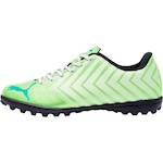 Chuteira Society Puma Tacto II TT - Adulto VERDE/BRANCO