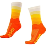 Meia Cano Longo Hupi Colors - Adulto AMARELO CLA/LARANJA