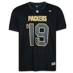 Camiseta New Era NFL Jersey Core Grepac - Masculina PRETO