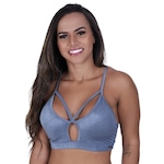 Top Fitness com Bojo Orbis Cleo - Adulto AZUL CLARO