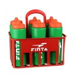 Kit Finta com Cesta +  6 Squeeze - 1 Litro VERDE