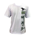 Camiseta de Treino Hanja Brasil Taekwondo Nao Se Aplica