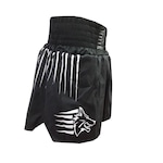 Calção Short Muay Thai / Kickboxing Garras/Claw Preto Uppercut Nao Se Aplica