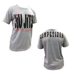 Camisa Camiseta Jiu Jitsu Black Belt Cinza Duelo Fight Nao Se Aplica