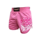 Calção Short Muay Thai Feminino  Lady Pink Melt Rosa Toriuk Nao Se Aplica