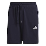 Shorts adidas Essentials - Masculino AZUL ESC/BRANCO