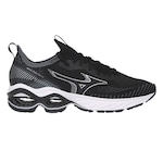 Tênis Mizuno Wave Invictus 3 - Feminino PRETO/CINZA