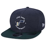 Boné Aba Reta New Era 9Fifty Original Fit NBA Utah Jazz Core - Snapback - Adulto AZUL