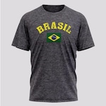 Camisa do Brasil Marins Futfanatics - Masculina CINZA