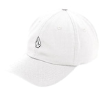 Boné Aba Curva Volcom Mini Mark - Strapback - Adulto BRANCO