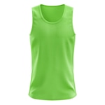 Camiseta Regata Térmica Whats Wear Dry Fit com Proteção Solar UV - Masculina VERDE