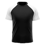 Camiseta Whats Wear Raglan Dry Fit com Proteção Solar UV - Masculina BRANCO