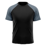 Camiseta Whats Wear Raglan Dry Fit com Proteção Solar UV - Masculina CINZA