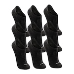 Kit de Meias sem Cano Lupo Sport - 9 Pares - Adulto PRETO