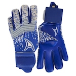 Luvas de Goleiro de Campo Three Stars Life - Adulto AZUL/BRANCO