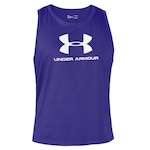 Camiseta Regata Masculina Under Armour Sportstyle Logo Tank AZUL