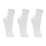 Kit Meias Cano Longo Lupo Com 12 Pares - Infantil BRANCO