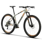 Bicicleta Sense Fun Comp 2022 - Aro 29 - Freios Hidráulicos - 2x8 Velocidades - Adulto CINZA/LARANJA