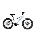 Bicicleta Aro 16 Sense Grom Impact 2022 Freio Mecânico 1 Velocidade - Infantil PRATA/AZUL