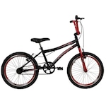 Bicicleta Aro 20 Athor BMX Bikes Atx Freio V-Brake - Infantil PRETO/VERMELHO