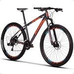 Bicicleta Aro 29 Sense One - Freio Hidráulico - Câmbio Shimano - 21 Marchas CINZA/LARANJA