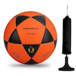 Kit Bola de Futevôlei Penalty Altinha XXI + Bomba de Ar LARANJA/PRETO