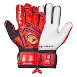 Luvas de Goleiro Poker Profissional Hug Flex II - Adulto VERMELHO