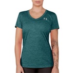 Camiseta Under Armour UA Tech Short - Feminina VERDE