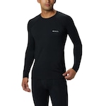 Camisa Térmica Columbia Midweight Stretch Long Sleeve - Masculina PRETO