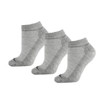 Kit de Meias Cano Baixo Penalty Ecoknit - 3 Pares - Masculina CINZA