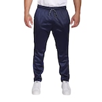 Calça de Treino Resina com Listras Laterais - Masculina AZUL ESCURO