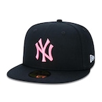 Boné Aba Reta New Era MLB New York Yankees 5950 - Fechado - Adulto PRETO