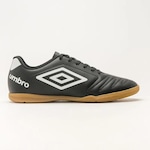 Chuteira de Futsal Umbro Profissional Indoor Black Edition - Adulto PRETO