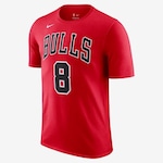 Camiseta Nike Chicago Bulls - Masculina VERMELHO