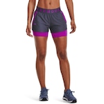 Shorts Under Armour Play UP 2 IN 1 - Feminino ROXO