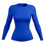 Camiseta Térmica Rony com Proteção Solar UV 50+ Manga Longa - Feminina AZUL