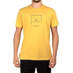 Camiseta Rip Curl Icon Corp Tee - Masculina AMARELO