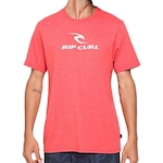 Camiseta Rip Curl Icon - Masculina VERMELHO