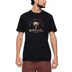 Camiseta Rip Curl Search Tree SM23 - Masculina PRETO