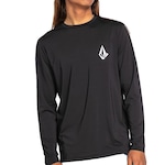 Camisa Manga Longa Lycra Volcom Taunt - Masculina PRETO