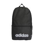 Mochila adidas Lin CLass BP Day - 20 litros PRETO/BRANCO