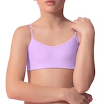 Top Fitness Selene sem Costura - Infantil VIOLETA