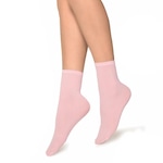 Meia Soquete Selene Ballet Fio 40 - Infantil ROSA