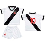 Uniforme do Vasco Torcida Baby Camisa 10 Oficial - Infantil BRANCO